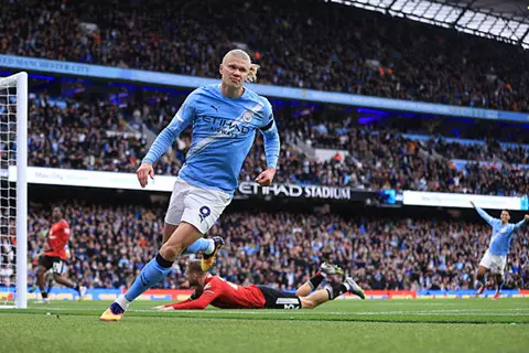 فانتازي يلا كورة.. صدارة هالاند بعد ثنائية ديربي مانشستر